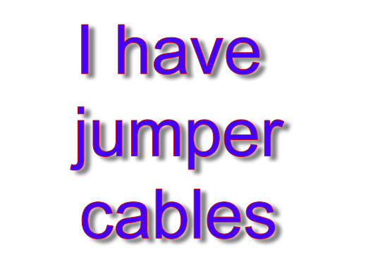 i have jumper cables selection